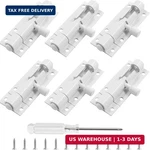 Biaungdo 6 Pcs Slide Bolt Latch Lock, 2 Inch Small Barrel Door Security. Fixed Price $17.12.