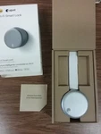 Yale August AUG-SL05-M01-S01 Wifi Smart Lock, Silver New. Fixed Price $100.00.