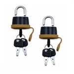 Heavy Duty Weatherproof Padlocks With (2)KEYS Rubber Sealed Fuel Cap. Fixed Price $25.10.