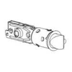 Weslock Deadbolt Latch For Interconnected 15145XD Satin Chrome. Fixed Price $22.31.