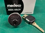 Medeco High Security M3 Mortise Cylinder W/ Hybrid Key - Locksport. Fixed Price $65.00.