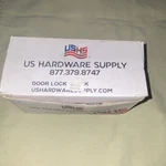 Us Hardware Supply Polished Gold Door Lock Adj Backset, Ansi 2, 32332. Fixed Price $34.22.