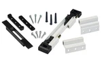 Brand New Lockit! Black White Double Bolt Sliding Door #527631 Sealed. Fixed Price $19.95.