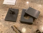 Rocky Mountain Hardware Auxillary Deadbolt Set 2X3 Bore Silicon Bronze Dark. Fixed Price $350.00.