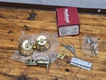 Kwikset Double Cylinder Deadbolt Polished Brass 96650-008 New. Fixed Price $14.99.