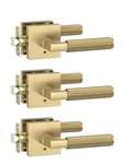 Amerdeco 3 Pack Privacy Doorhandleschampagne Bronzeinteriorknurledleverheavyduty. Fixed Price $70.00.