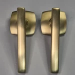 Emtek 5306FRLUS4 Dummy Lever Satin Brass Urban Modern Rosette Freestone. Fixed Price $17.99.