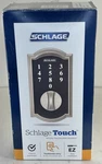 Schlage Touch Camelot Keyless Deadbolt Satin Nickel New Open Box. Fixed Price $64.99.