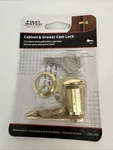 First Watch 1281-601 1-1/8" Keyed Utility Cam Lock Cabinet/drawer Polished Brass. Fixed Price $6.50.