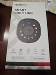 Geek F02-FINGERPRINT And App Control Smart Deadbolt Door Lock Black Untested. Fixed Price $35.99.