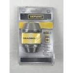 Defiant Double Cylinder Deadbolt Satin Nickel 888 569 Keyed 2 Sides Keys New. Fixed Price $8.09.