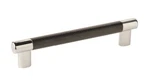 Amerock BP36559 Bronx 6-5/16" Center To Bar Cabinet Pull Black/nickel. Fixed Price $14.50.