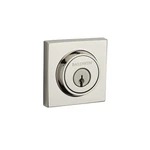 Baldwin SC.CSD.055.6L.DS Contemporary Square 1-CYL Deadbolt Polished Nickel. Fixed Price $41.65.
