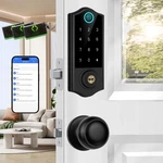 Harfo Fingerprint Smart Door Locks For Front With Handle Set, App Contro.... Fixed Price $103.80.