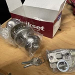 New! Kwikset 94002-862 Cove Keyed Entry Knob Featuring Smartkey Security. Fixed Price $19.99.