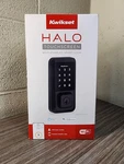 Kwikset Halo Lock Deadbolt W/ Touchscreen & Smartkey, Matte Black. Fixed Price $99.90.