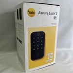 Yale YRD410-WF1-BSP Assure Lock 2 Deadbolt Black Suede Smart Door Wi-fi. Fixed Price $119.99.