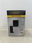 Defiant Touchpad Deadbolt Electronic Keypad Door Lock Satin Nickel New. Fixed Price $26.99.
