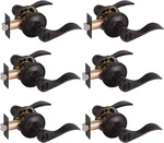 6 Pack Oil Rubbed Bronze Privacy Door Levers For Bedrooms & Bathrooms. Fixed Price $103.99.