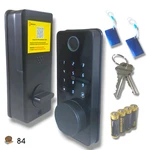 Mousetro Keyless Entry And Fingerprint Smart Doort Lock (matte Black). Fixed Price $37.99.