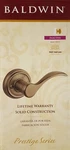 Baldwin 93510-013 Tbl Rhrdb 16B Cp Prestige Inactive Lever Handle, Slate. Fixed Price $5.00.