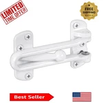 Defender Security 9902 Easy-install Swing Bar Lock For Hinged Doors, White. Fixed Price $11.66.