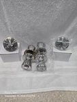 Ezset Entry Keyed Door Knob Handles Deadbolts, Stainless Steele, 6-KEYS.. Fixed Price $39.99.