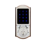 Heritage Z Wave Smart Home Polished Stainless Single Cylinder Electronic Deadbol. Fixed Price $175.00.