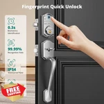 Akagear DS10 Lock Handle Satin Nickel. Fixed Price $189.99.