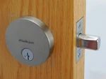 Kwikset Uptown Low Profile Single Cylinder Deadbolt Satin Nickel 258RDT15 #8DL. Fixed Price $8.49.