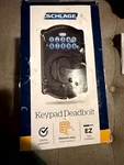 Schlage BE365 716 Camelot Aged Bronze Keypad Deadbolt Heavily Used Read. Fixed Price $33.99.