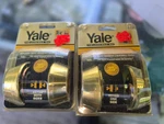 2 Yale High Security Deadbolt Lock Cylinder Nos Package Vintage. Fixed Price $18.00.