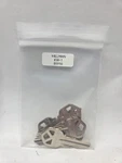 Hillman KW1 Key Blanks 85910 Nickle Plated Brass New Out Of The Original Box. Fixed Price $9.99.