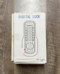 Lockey M210 Ab Keyless Digital Deadbolt Door Mechanical Code Keypad New Nib. Fixed Price $125.00.