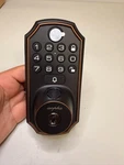 Arpha Smart Video Door Lock Deadbolt Keypad Fingerprint App Handle Set. Fixed Price $49.99.