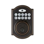 Faultless GA7X7D01AA Grade 3 Aged Bronze Single Cylinder Electronic Deadbolt. Fixed Price $34.99.