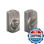 Schlage Camelot Electronic Keypad Deadbolt Lock Keyless Front Door Entry. Fixed Price $190.38.