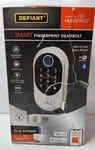 Defiant Hubspace HSGCCX2D01APPB 5-IN-1 Smart Fingerprint Deadbolt Read. Fixed Price $39.88.