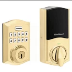 Kwikset Home Connect 620 Z-wave Plus Smart Lock Brass 98920-003. Fixed Price $149.99.