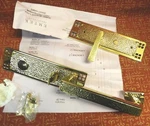 New! Emtek #3302, Arts Crafts, Bright Solid Brass, 18" Dummy Grand Entrance!. Fixed Price $120.00.