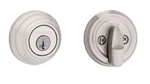 Kwikset 980 Deadbolt Keyed One Side Single Cylinder Smartkey Lock Satin Nickel. Fixed Price $29.95.