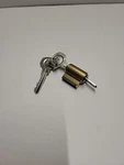 Yale Cylinder Lock With 2 Keys!. Fixed Price $20.00.