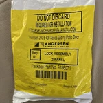 Andersen 200 & 400 Series Gliding Patio Door 2-PANEL Lock Assembly 9186071. Fixed Price $19.99.