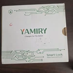 Yamiry YR02 Smart Lever, Fingerprint Keyless Entry Door Lock - Black. Fixed Price $41.99.