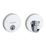Kwikset Uptown Deadbolt Lock, Polished Chrome Round Exterior Keyed Front Entr.... Fixed Price $58.21.