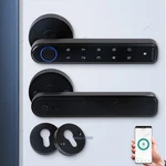 Homsecur Fingerprint Door Lock Password Keyless Entry Handle App Control. Fixed Price $95.36.