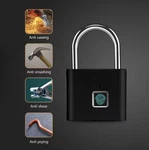 Aicase Smart Fingerprint Anti-theft Keyless Security Padlock W/usb-cable. Fixed Price $34.00.