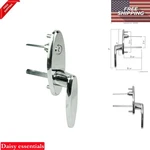 Garage Door Handle Lock Keyed Outside Alloy Steel Silver 3X5 Inches. Fixed Price $53.98.