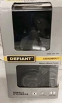 Defiant Deadbolt Single Cylinder Square Contemporary Matte Black, 1008 454 352. Fixed Price $13.59.