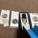 Kevo Kwikset Bluetooth Lock In Torn Open Oem Box Never Up. Fixed Price $24.00.
